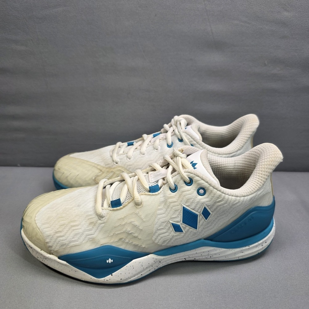 Diadem Court Burst Tennis Pickleball Shoes White Blue Womens 8.5 - Picture 5 of 16
